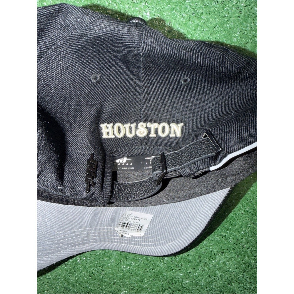 Pro Standard Houston Astros Hat Strapback Adjustable Black/Orange‎ Cap NWT - Picture 7 of 7